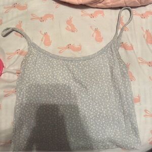 Floral Blue Women's Top